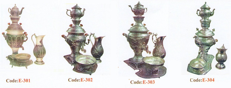 samovar argenté, cafetière