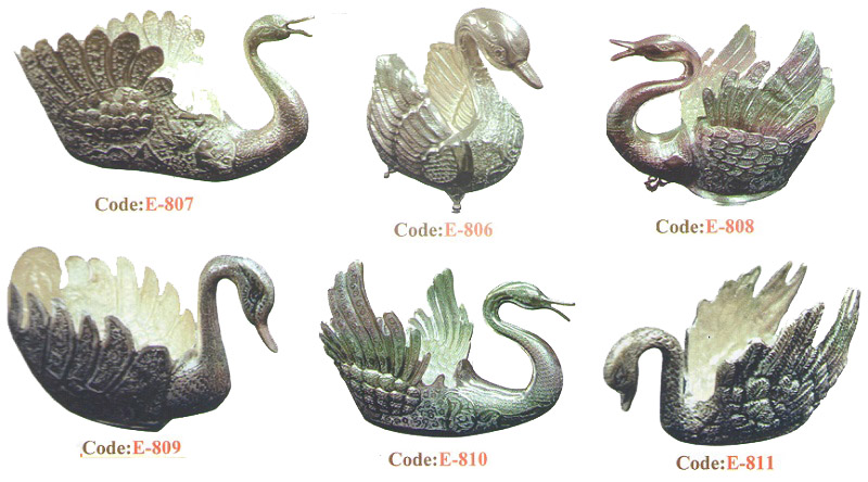 Cygne en argent