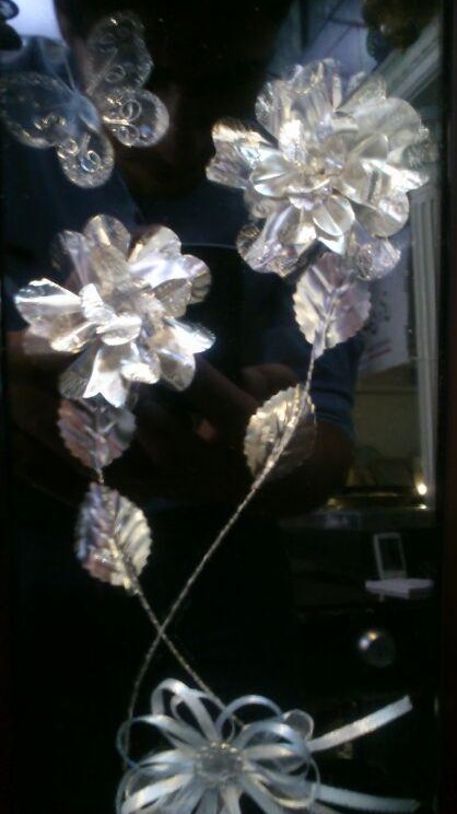 Fleurs en argent